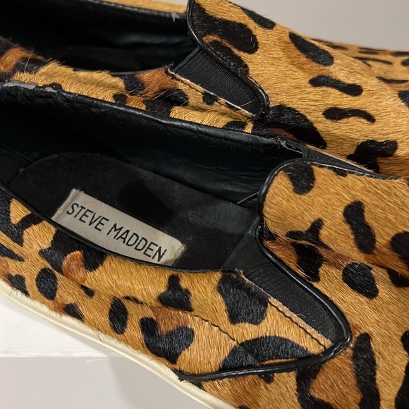 Steve Madden ecentric pony hair, leopard print flats - Picture 10 of 10